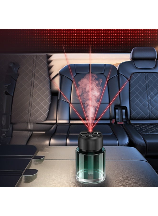 معطر هواء السيارة - جهاز ترطيب وزيت عطري - موزع عطر محمول صغير للسيارة، المنزل، المكتب وغرفة النوم - Image 5